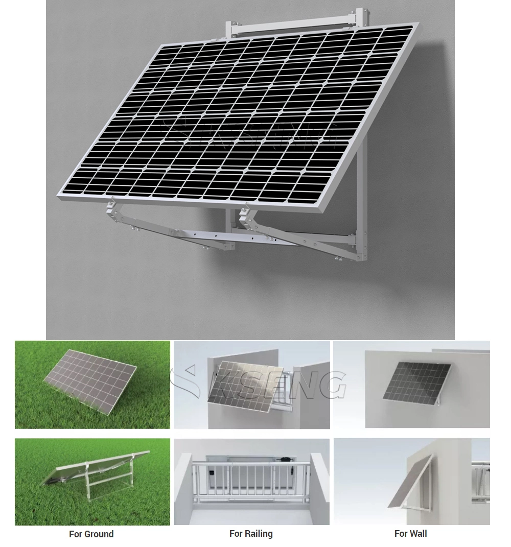 Easy Solar Kit Balcony Solar Panel Mounting Brackets Solar Balcony Installation for Solar Mounting System